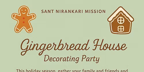 Gingerbread decorating Party