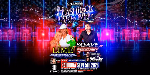 FLASHBACK TAKEOVER LIME + SOAVE @ STEREO NIGHTCLUB