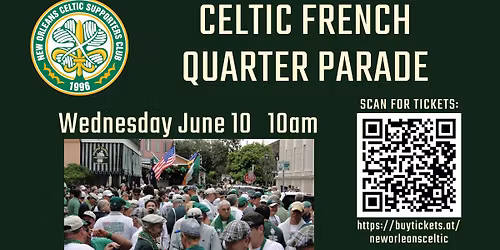 Mardi Gras-style Parade in the French Quarter