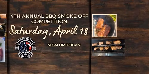 4th Annual BBQ Smoker Cook Off\/Fundraiser