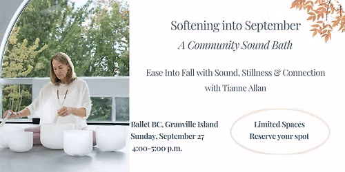 Softening into September