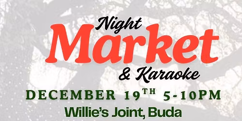 Christmas Market at Willie's