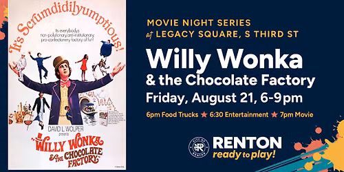 Movie Night at Legacy Square - Willy Wonka & the Chocolate Factory