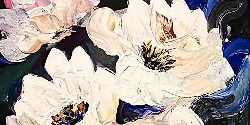 Painting class for adults in Toronto (florals)
