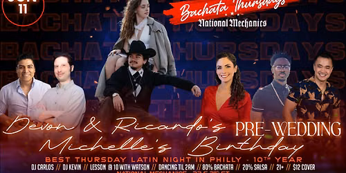 Bachata Thursdays - JUNE 11