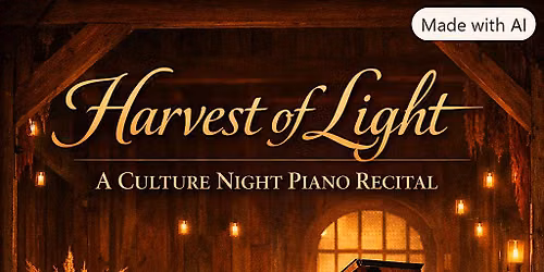 Harvest of Light \u2014 A Culture Night Piano Recital