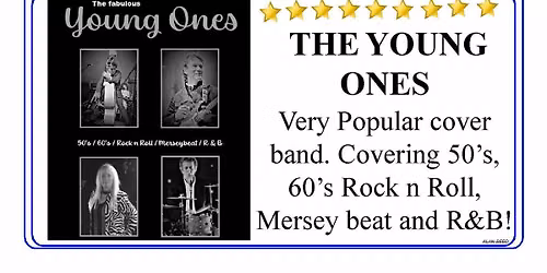 "THE YOUNG ONES" ARE STARRING AT THE CARR LANE  CLUB GRIMSBY, SAT 25th JULY 2026 - 8.30 START