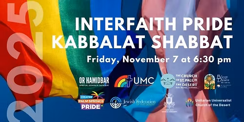Interfaith Pride Kabbalat Shabbat 2025