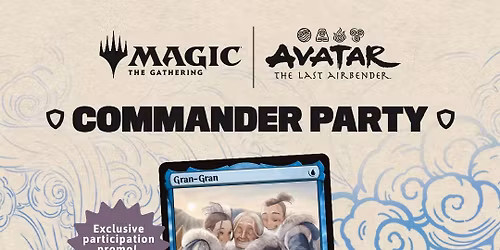 MTG Avatar the Last Airbender Commander Party