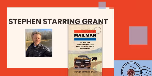 Author event with Stephen Starring Grant