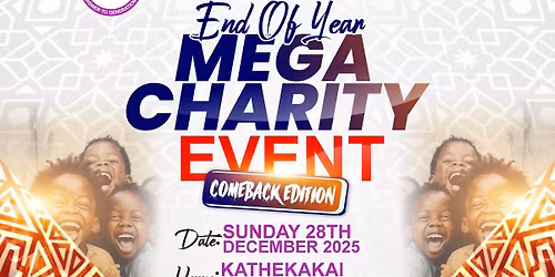 JUNIOR BISHOP MINISTRIES END OF YEAR MEGA CHARITY EVENT 