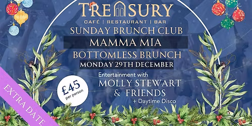 Extra Date; Mamma Mia Christmas Bottomless Brunch