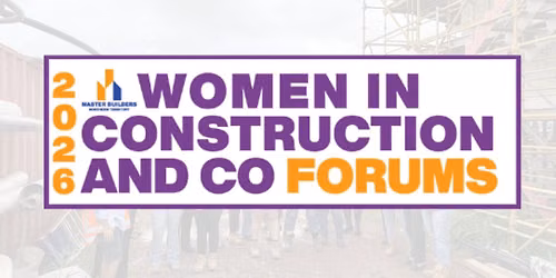 Darwin 2026 Women in Construction & Co Forum 