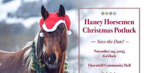 Haney Horsemen Christmas Potluck