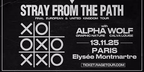 STRAY FROM THE PATH | PARIS ELYSEE MONTMARTRE 