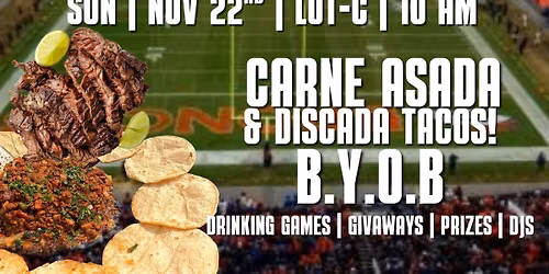 Broncos | Raiders Tailgate party