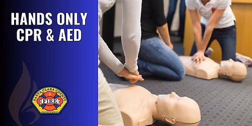 Hands Only CPR and AED Class | $15 | Campbell | 1.5 hrs - 2026
