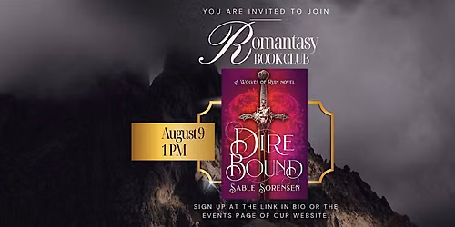 Romantasy Book Club - Dire Bound by Sable Sorenson