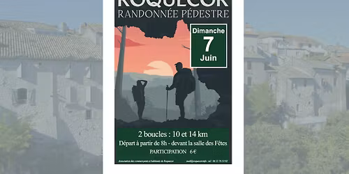 Randonn\u00e9e p\u00e9destre \u00e0 Roquecor