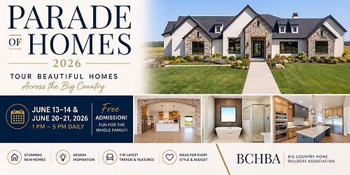 2026 Big Country Parade of Homes