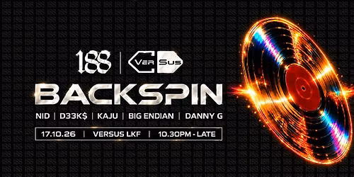 188 Collective Presents: BACKSPIN