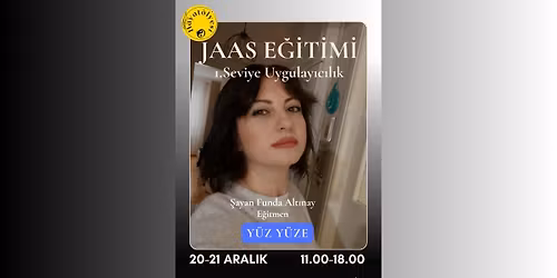 JAAS E\u011e\u0130T\u0130M\u0130 \/ 1.Seviye Uygulay\u0131c\u0131l\u0131k