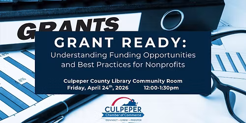 Grant Ready: Understanding Funding Opportunities and Best Practices for Nonprofits