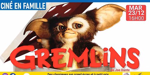 Cin\u00e9 en famille | Gremlins de Joe Dante