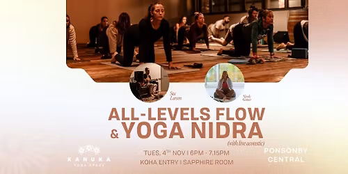 Yoga & Nidra at Sapphire Room, Ponsonby Central