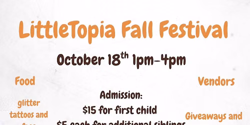 LittleTopia Fall Festival 