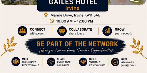 Ayrshire, Are You Ready? SNN Business Networking at The Gailes Hotel