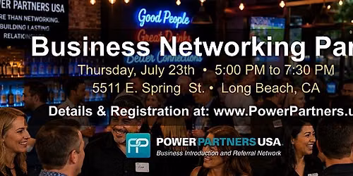 Power Partners USA Networking Party
