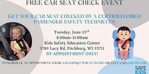 Free Car Seat Check Event