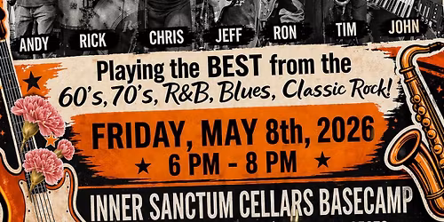 The Penetrators Groove Band LIVE at Inner Sanctum Cellars Basecamp