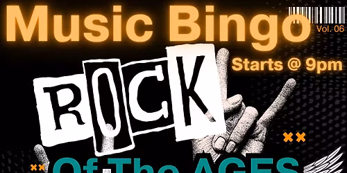Rock of the Ages Music Bingo