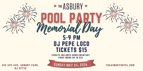 Memorial Day Weekend Pool Party