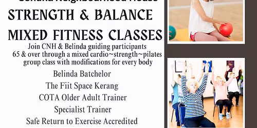 Over 65 Strength & Balance Sessions