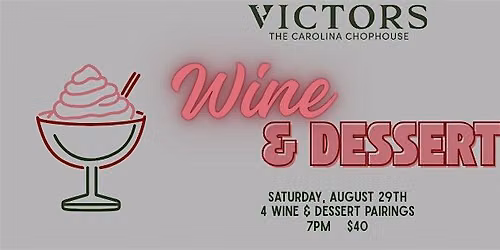 Wine & Dessert