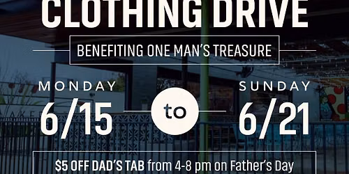 Father\u2019s Day Clothing Drive