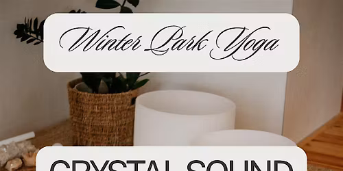Crystal Sound Bowl Healing