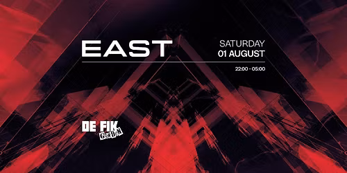 EAST: Warehouse Rave