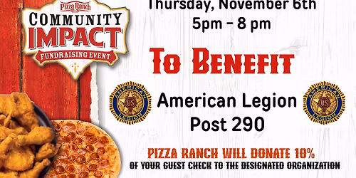Community Impact Fundraiser for the American Legion Post 290