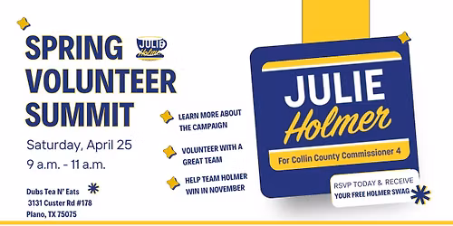 Spring Volunteer Summit