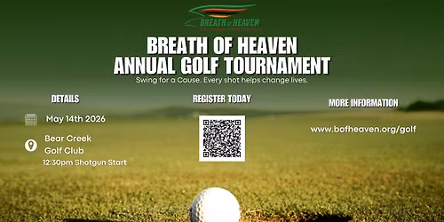 Breath of Heaven Annual Golf Tournament