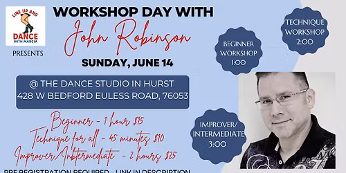 John Robinson Workshop Day