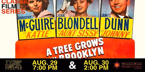 Retro & Classic Film Series: A Tree Grows In Brooklyn
