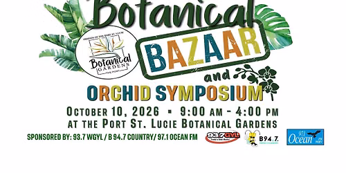 Botanical Bazaar and Orchid Symposium: Fall Plant Sale and Artisan Market