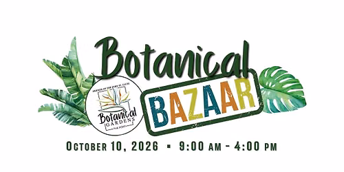 Botanical Bazaar Fall Plant Sale and Artisan Market