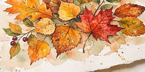 Crafturday: Autumn Watercolor