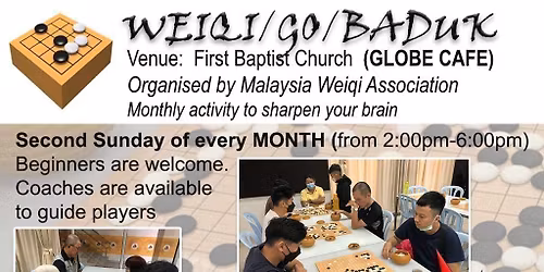 Weiqi\/Go Monthly Gathering at FBC